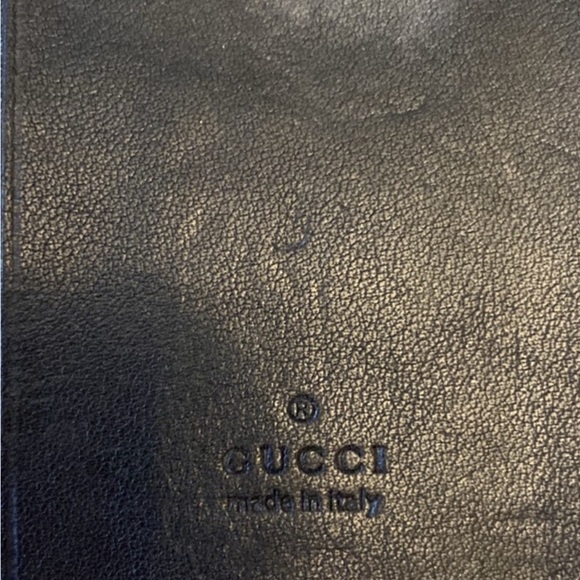 Gucci Vintage Black Leather Small Wallet / Key Case HOST PICK - Picture 7 of 11